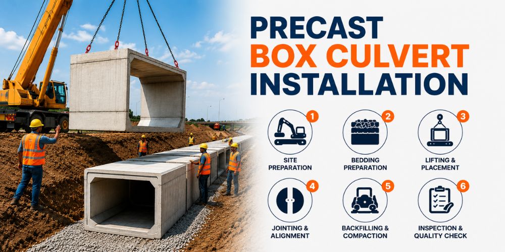 Precast Box Culvert Installation: A Step-by-Step Guide
